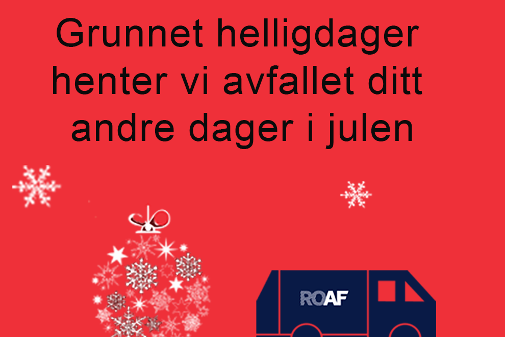 forside nettside henter avfall