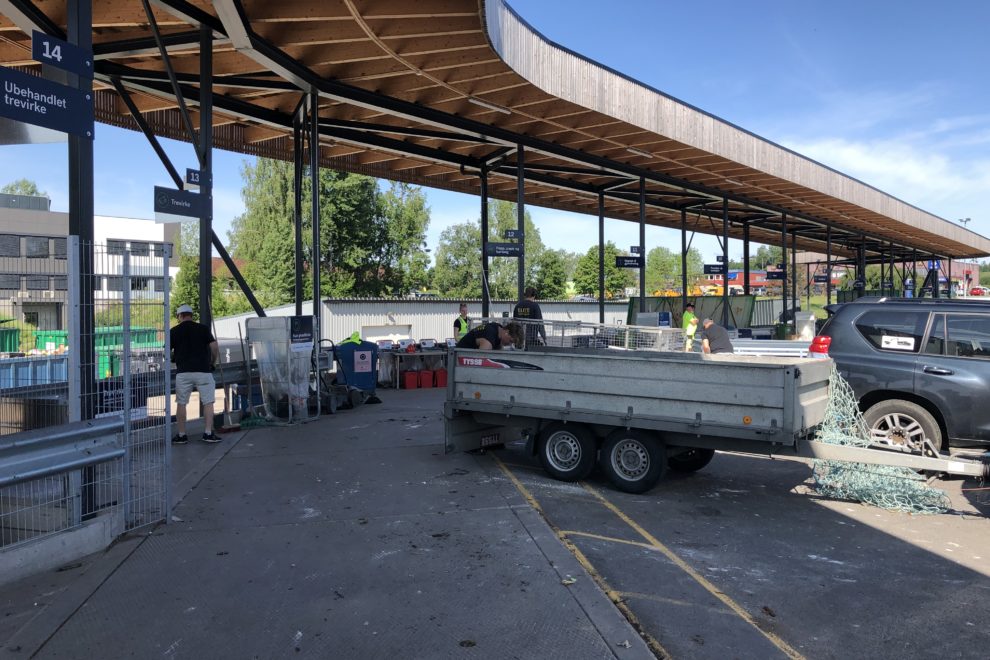 Sorteringskanten på Berger gvs