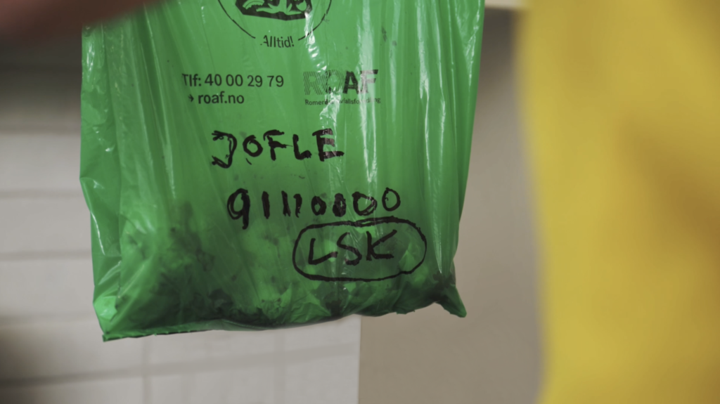 Skriv LSK på på den grønne posen om du ønsker å vinne sesongkort på Åråsen